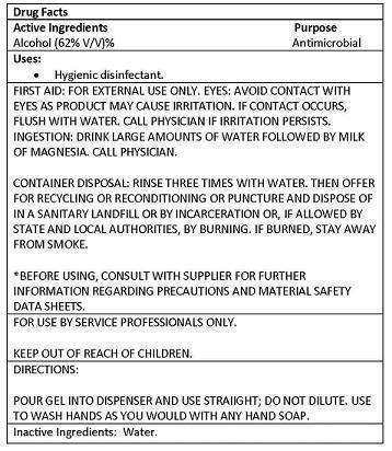 T-CHEM ANTIMICROBIAL HAND